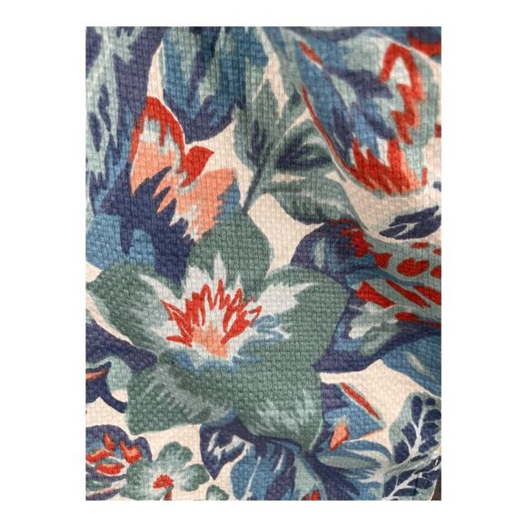 Faherty dress Bay Twist sleeveless halter midi floral size Small S - Picture 3 of 9